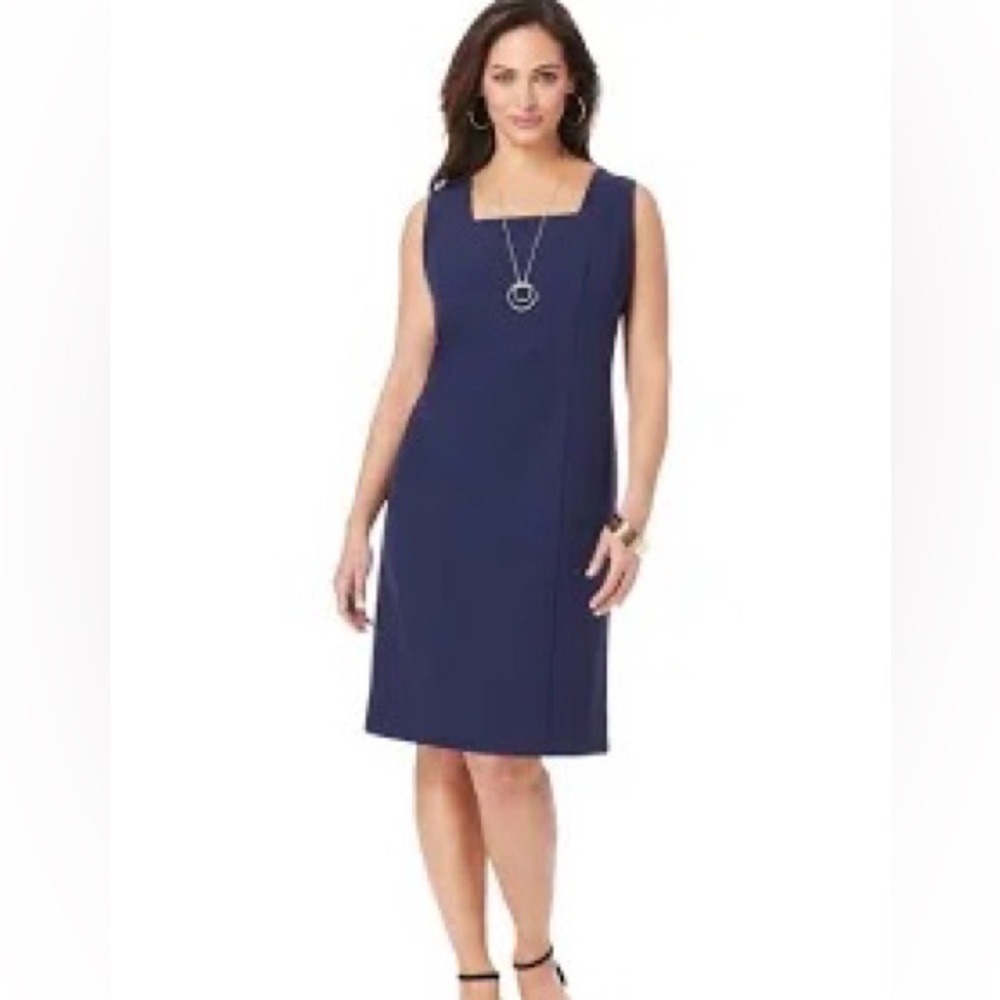 JESSICA HOWARD: BLUE DRESS AND JACKET SIZE 16W